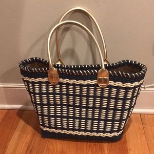 COPY - Lilly Pulitzer coastal straw tote